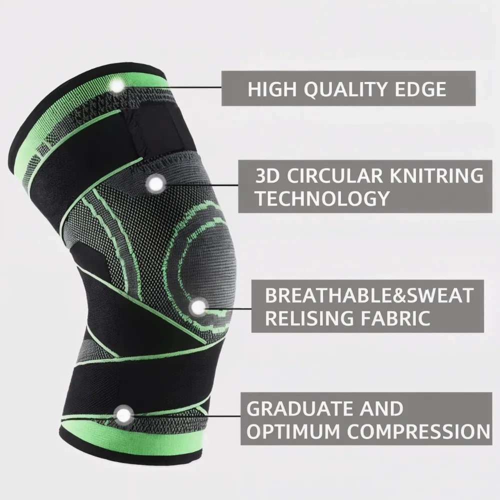 Adjustable knee support for workouts and everyday use