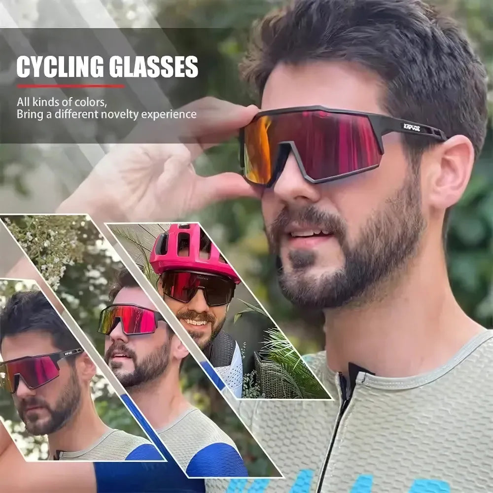 Ultra-light sports sunglasses for cycling and running