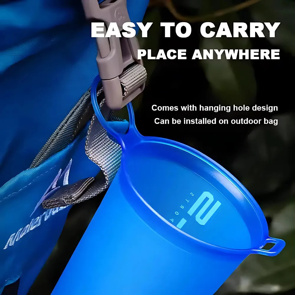Lightweight hiking hydration bottle