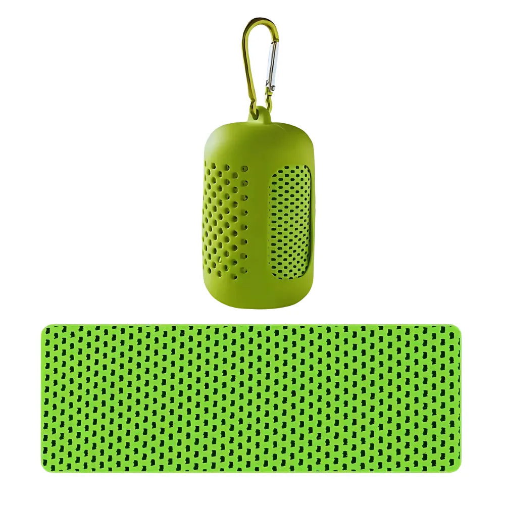 Sweat-absorbing fitness towel