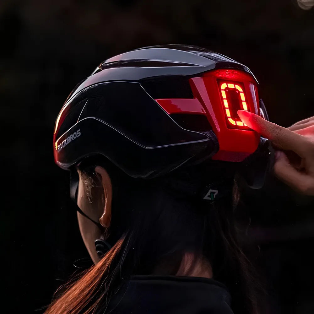 RAY | Kask Rowerowy z Reflektorem LED High-Power