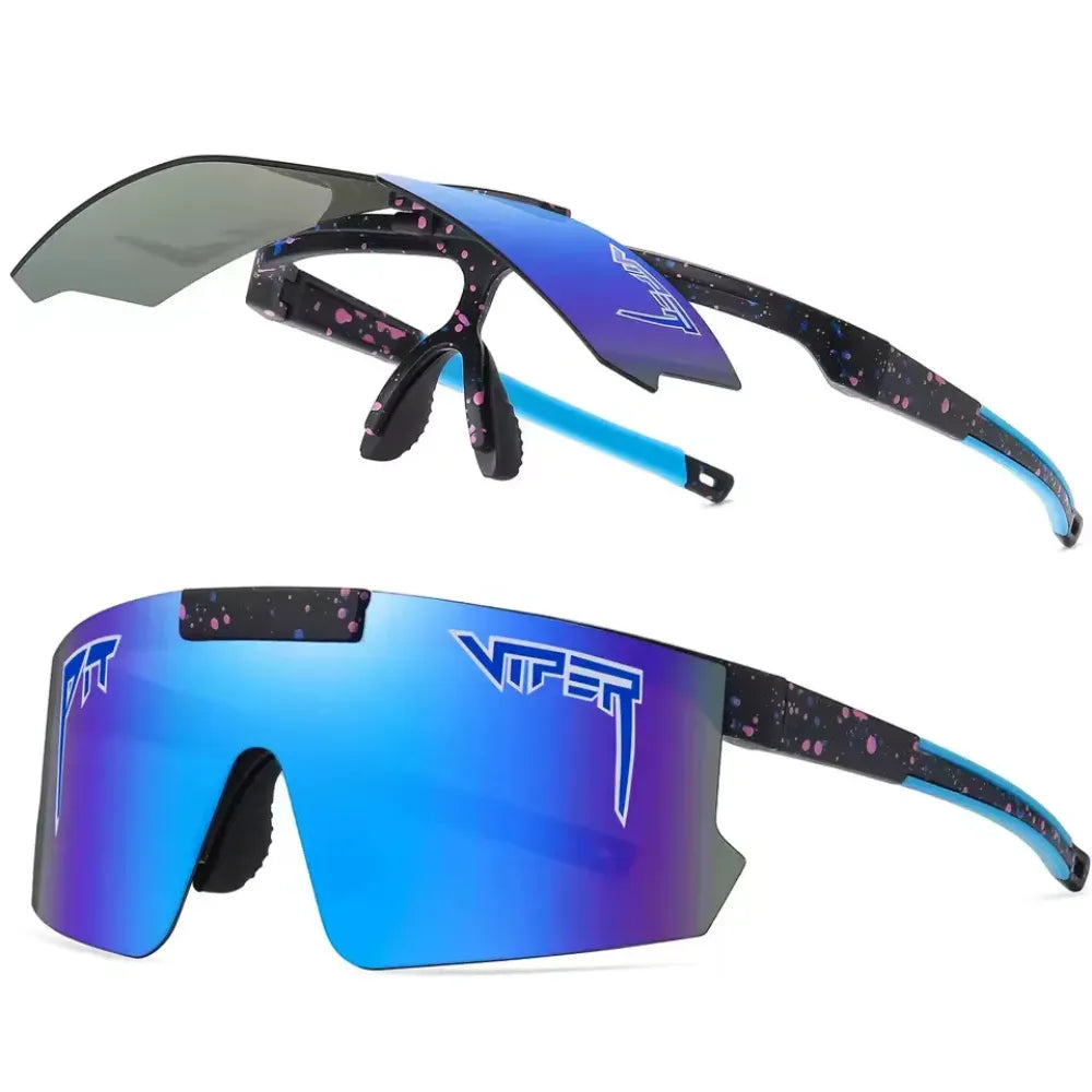 FlipSport™ cycling sunglasses with UV400 protection