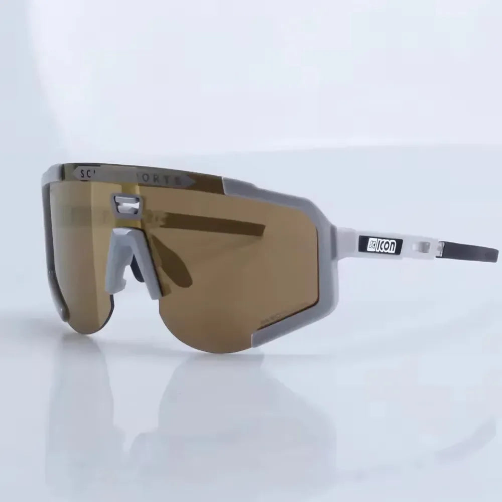 UV400 cycling sunglasses for running and training
