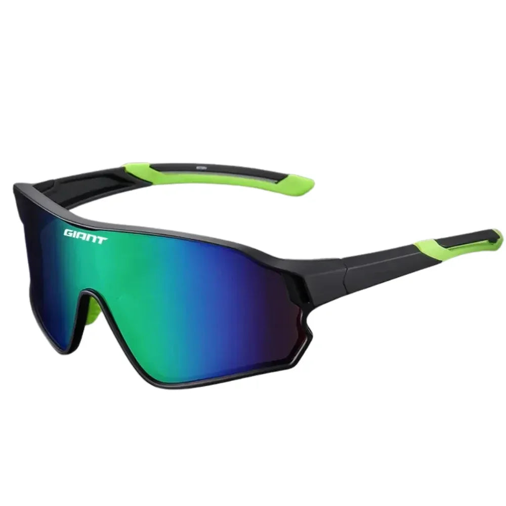 Cateye sports cycling glasses with REVO reflection