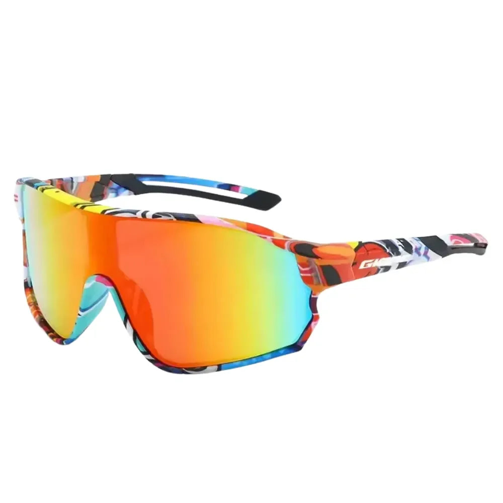 Anti-fog cycling sunglasses with CE ANSI certification