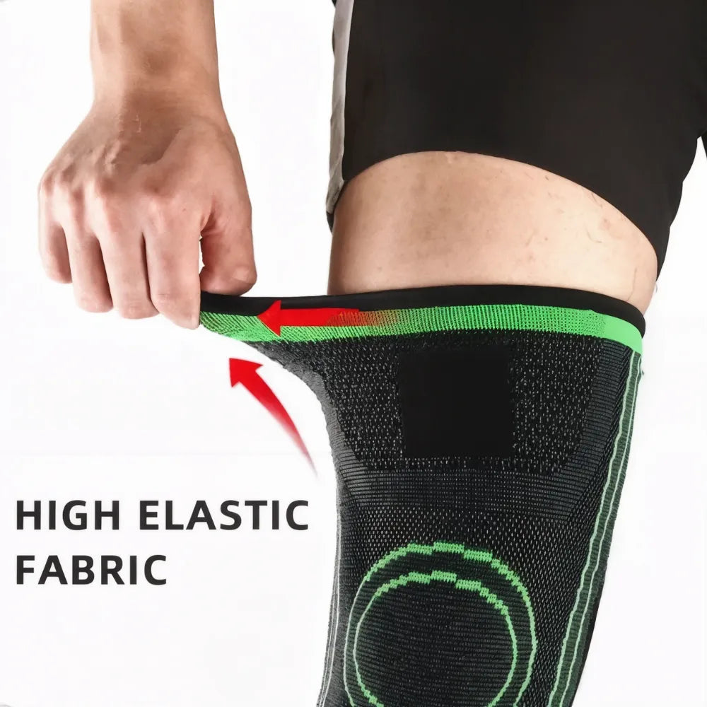 Durable knee brace for pain relief and stability