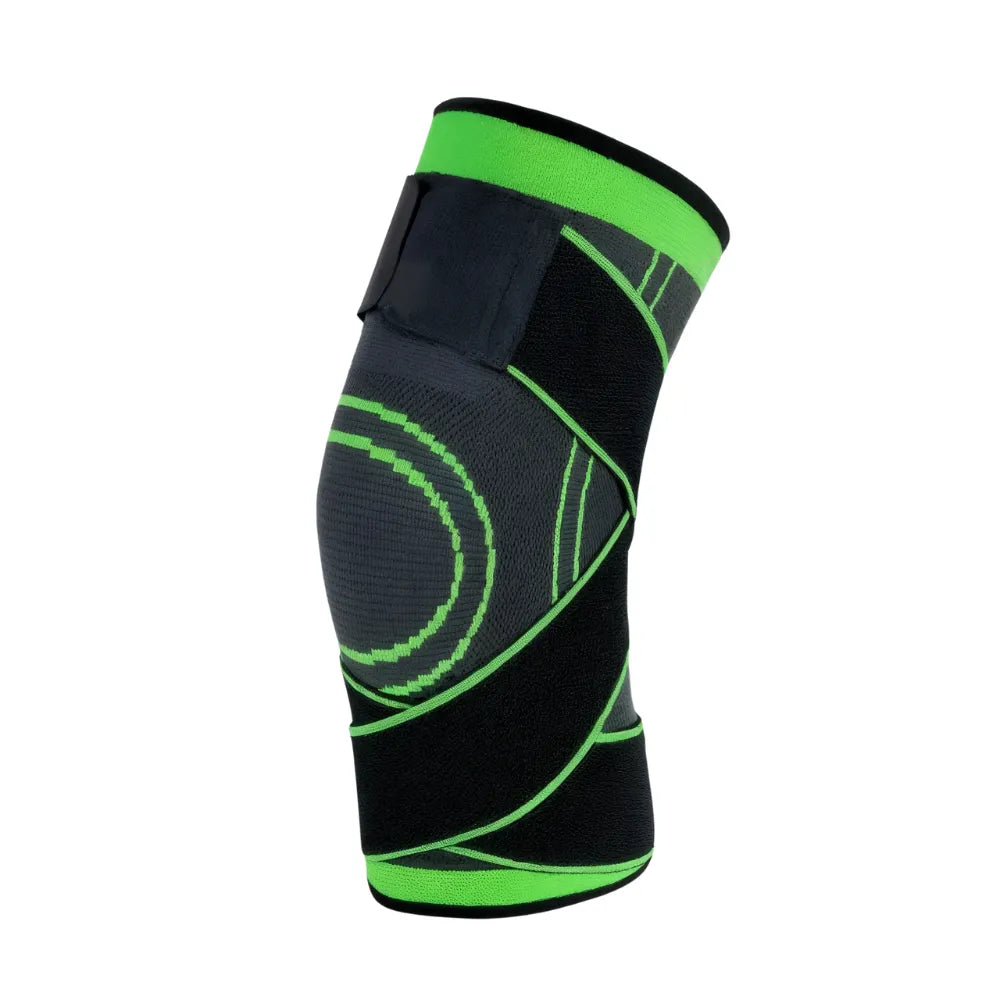 High performance knee compression brace for sports