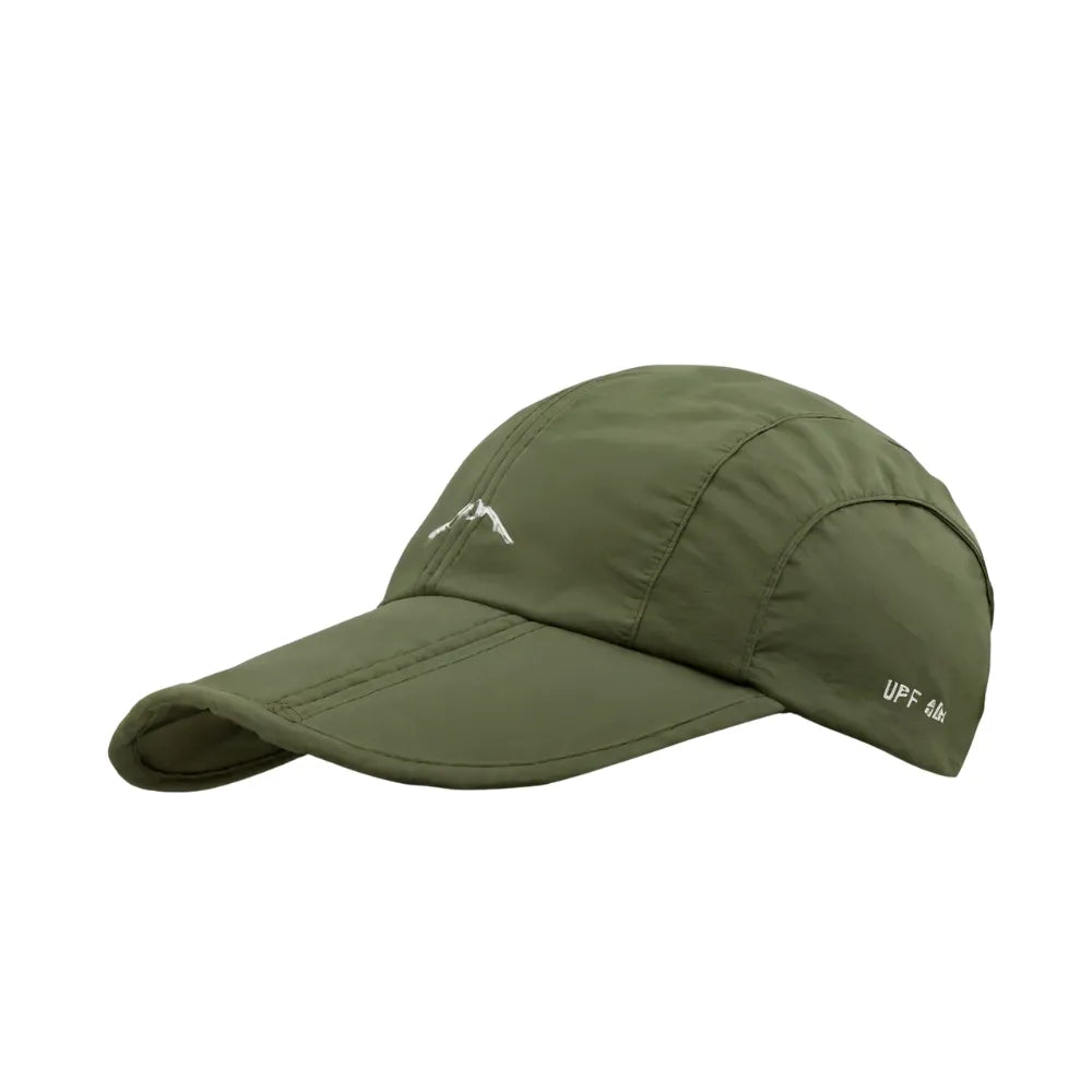 Compact travel-friendly cap for outdoor sports