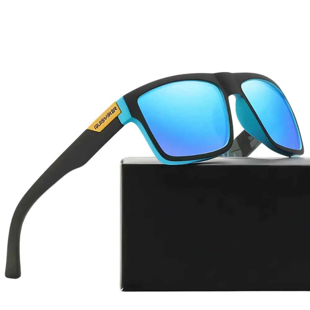 Classic polarized eyewear with UV400 lenses