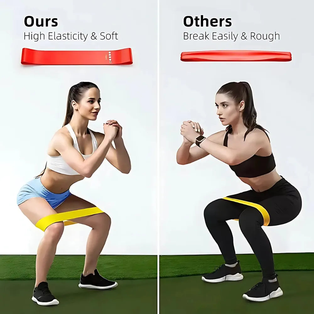 Portable workout elastic for gym and outdoor training