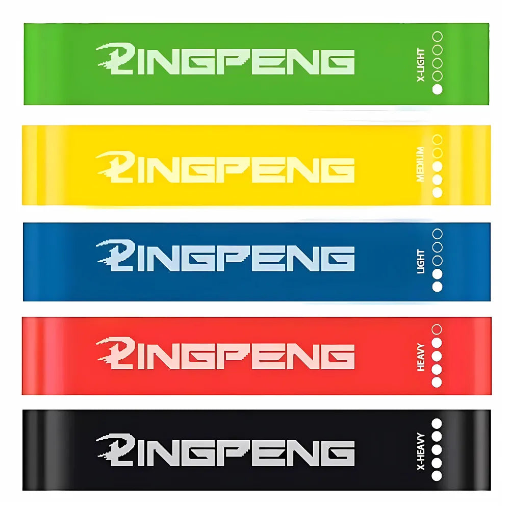 Training elastic for yoga and pilates routines