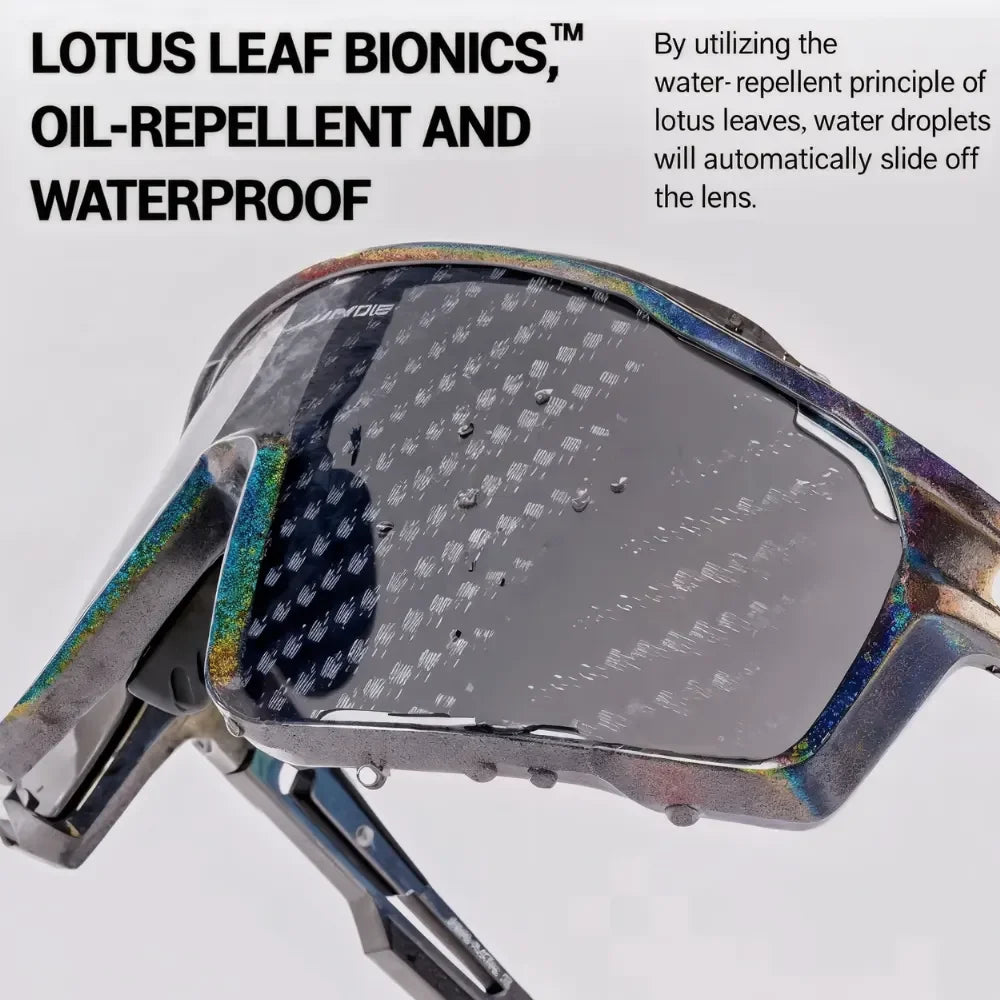 High-definition bike goggles for MTB and road