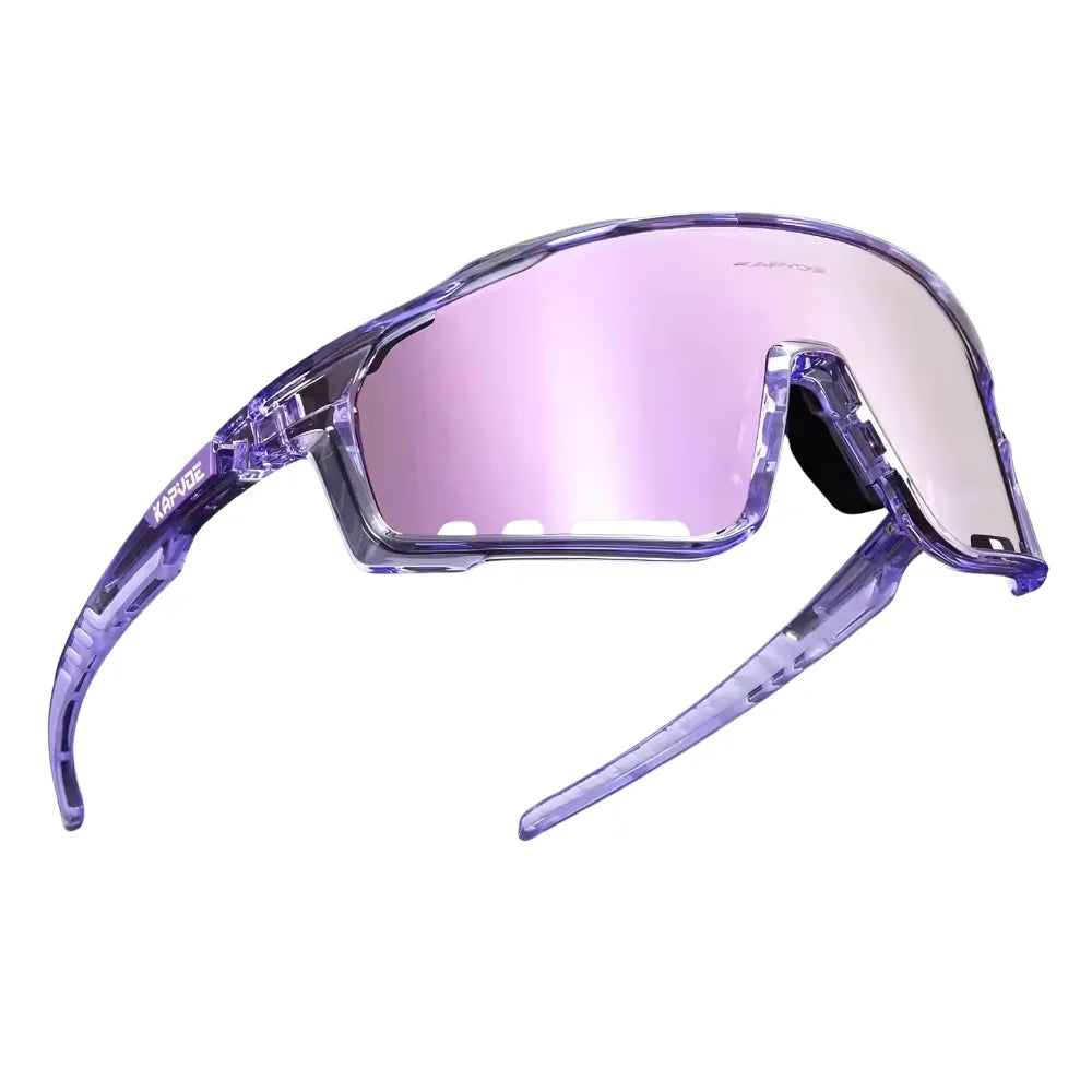 Cycling sunglasses with UV400 protection for mountain biking