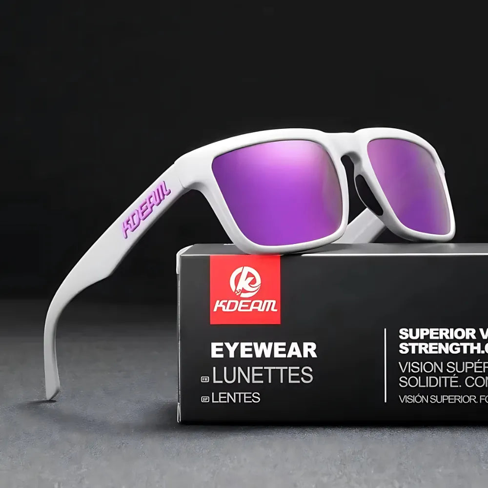 Outdoor mirrored eyewear for sports and travel