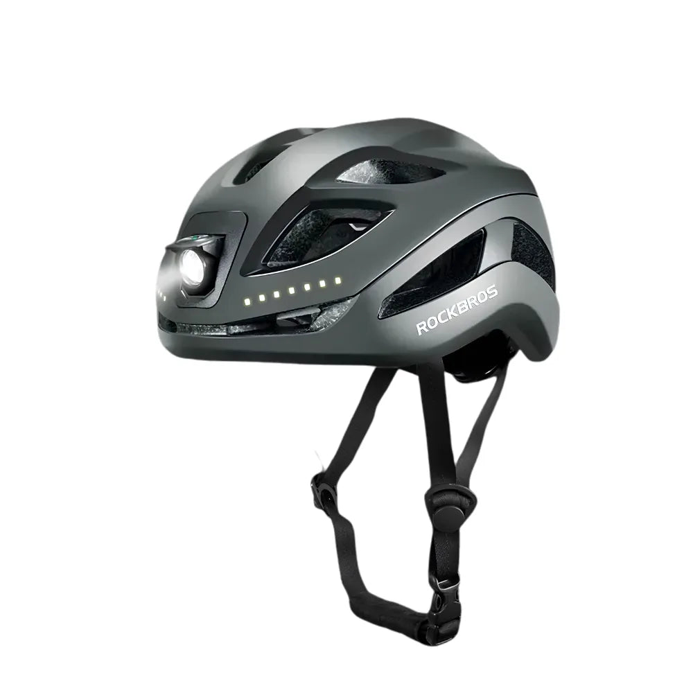 RAY | Kask Rowerowy z Reflektorem LED High-Power