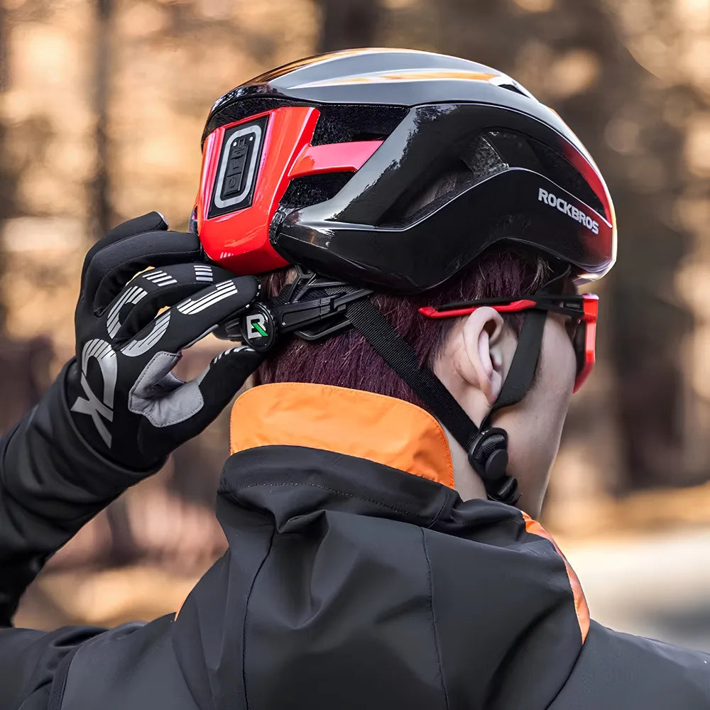 RAY | Kask Rowerowy z Reflektorem LED High-Power