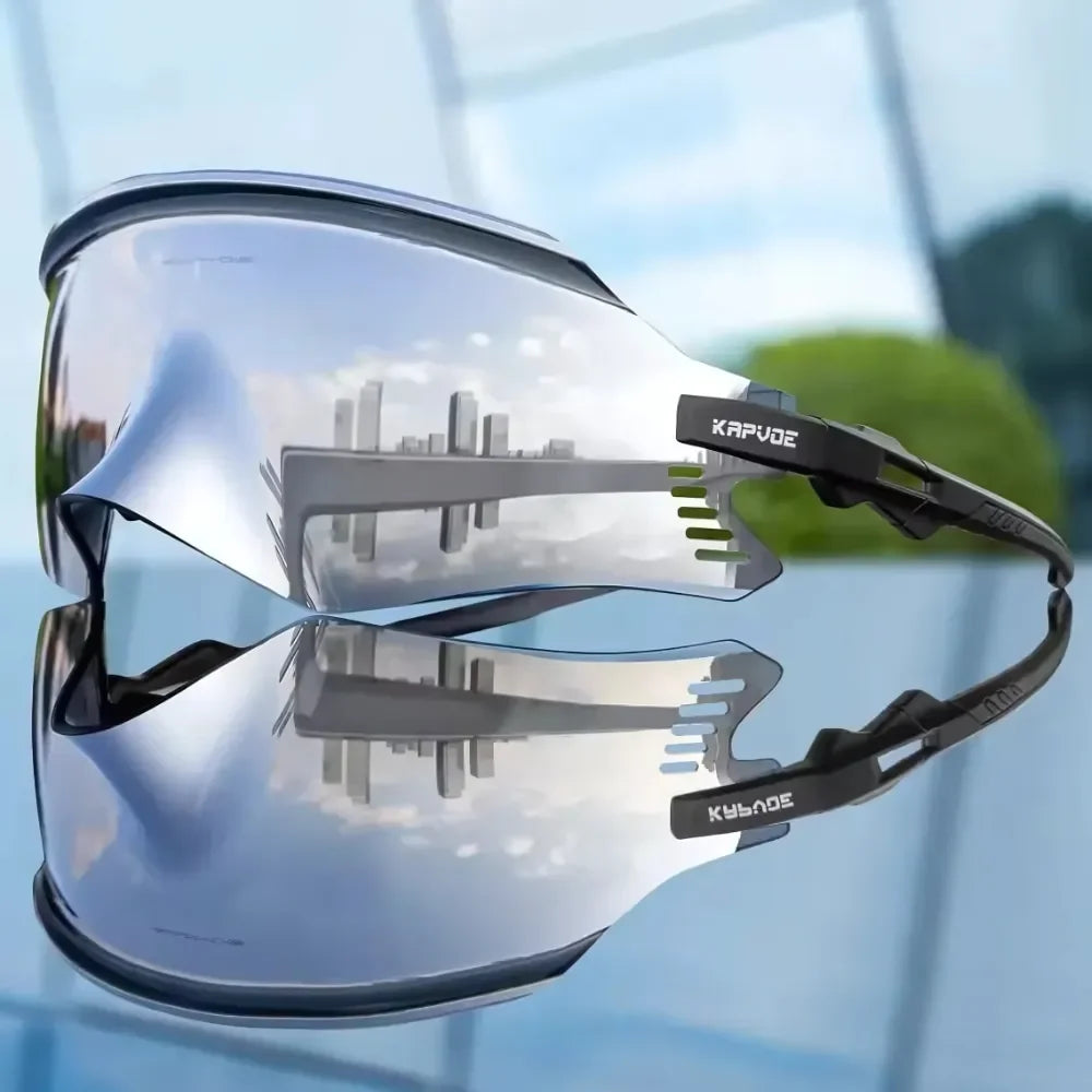 Sport eyewear with durable lightweight desig