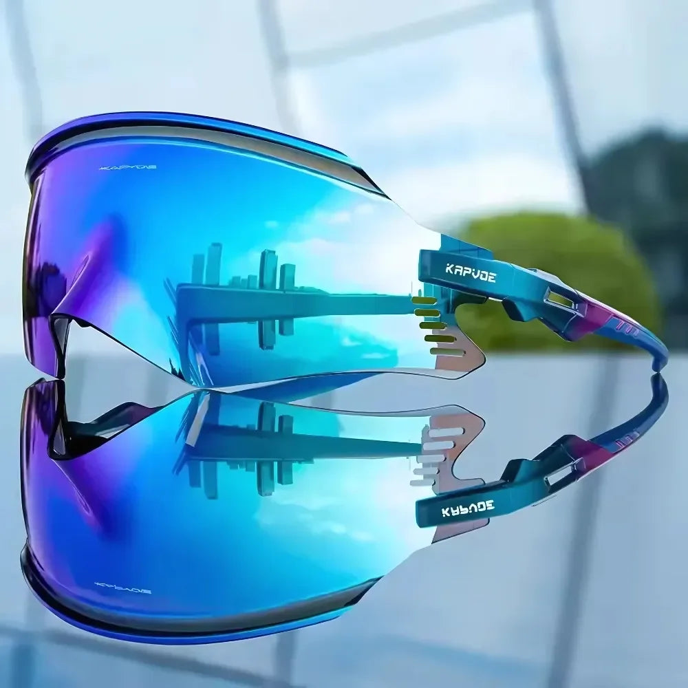 High-definition polarized bike sunglasses
