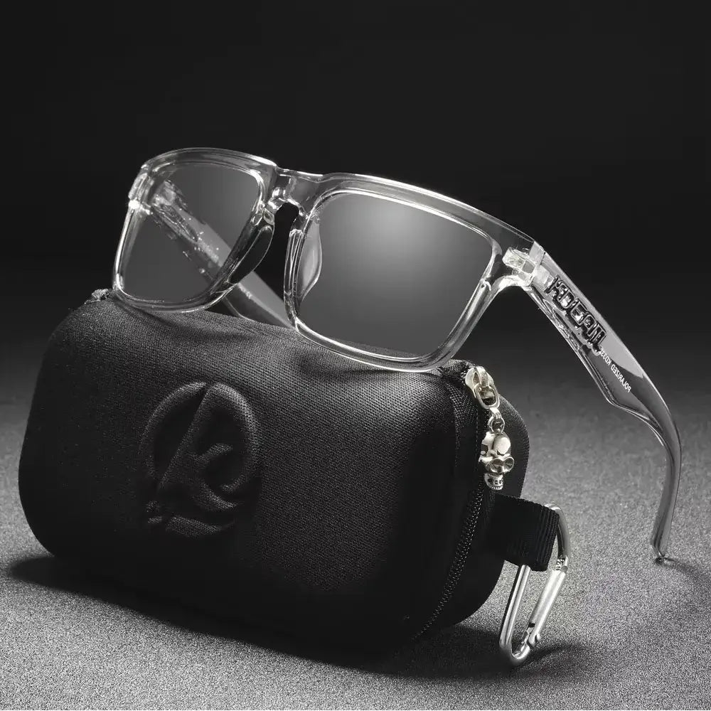 Modern fashion sunglasses with polarized lenses
