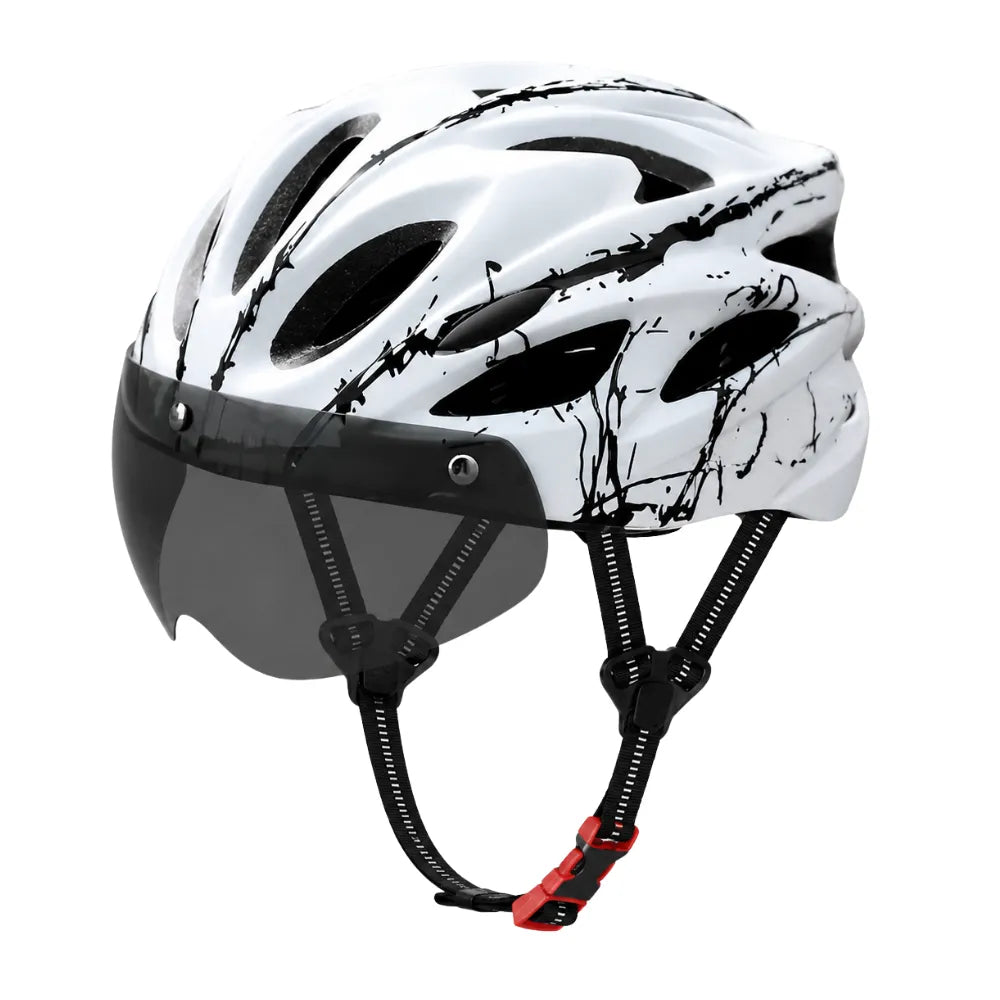 VIZOR | Ultralekki Kask Szosowy z Daszkiem