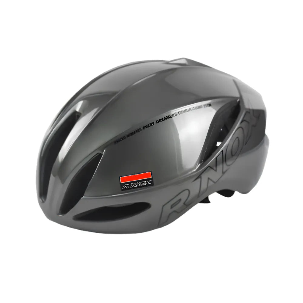 Aerodynamiczny kask szosowy PACE, kolor ciemnoszary, z zaawansowaną wentylacją dla maksymalnego komfortu.